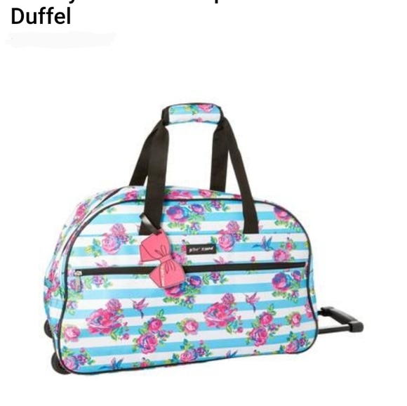 Betsey Johnson Bags New Set Betsey Johnson Striped Floral 22